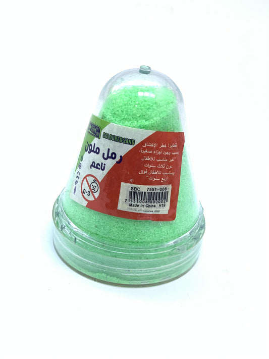 SBC COLORED LIGHT GREEN SAND