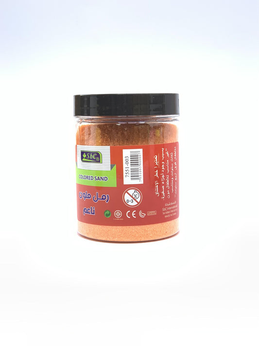 SBC COLORED SAND  ORANGE