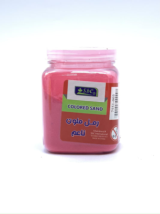 SBC COLORED SAND  PIINK