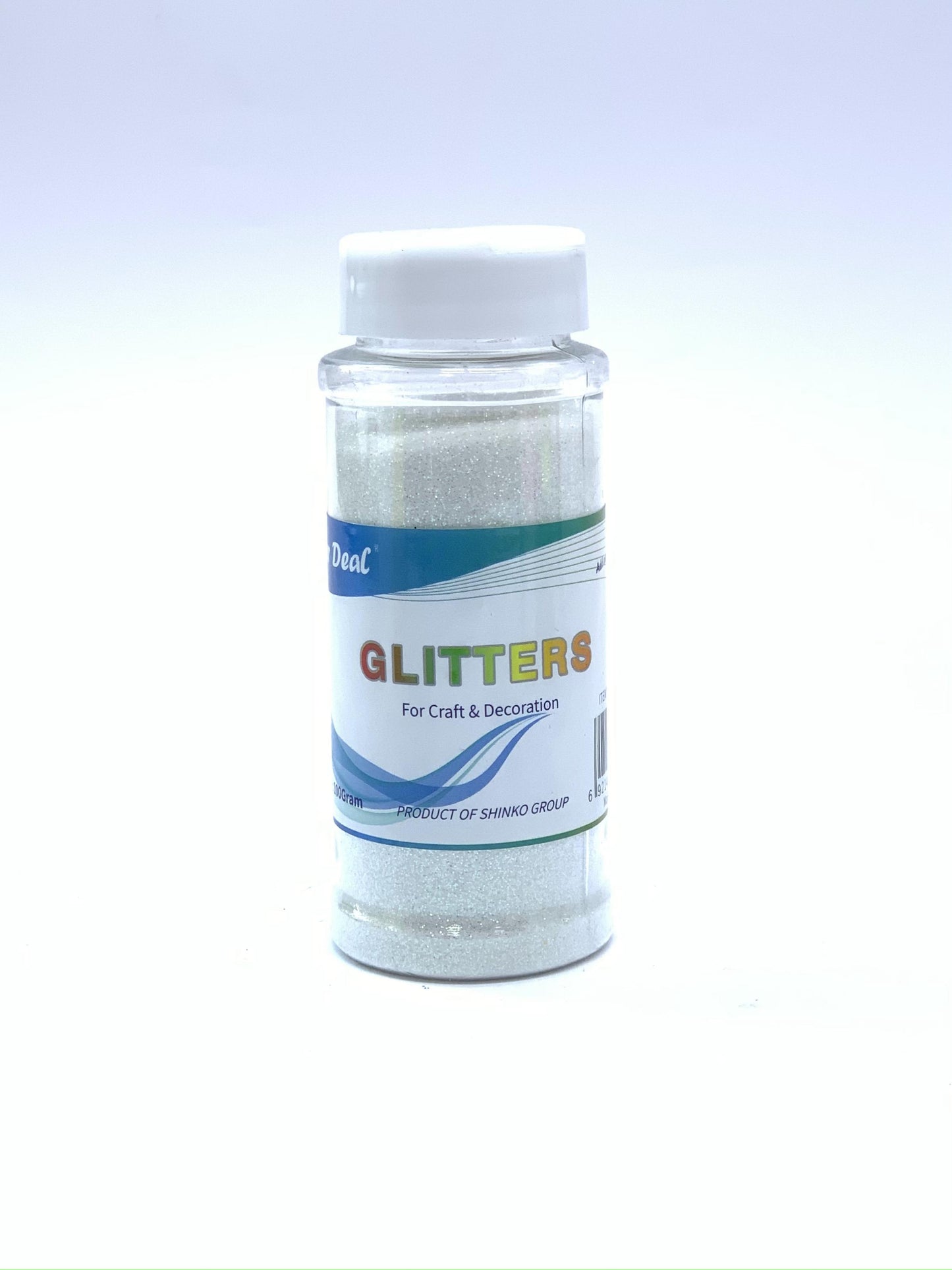 WHITE GLITTER 100G