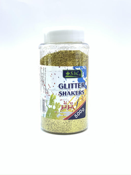 GOLD GLITTER SHAKERS 500G