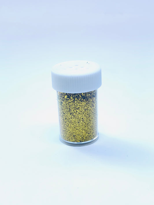 GOLD Craft Glitter for Slime Tumbler Arts, Cosmetic Glitter