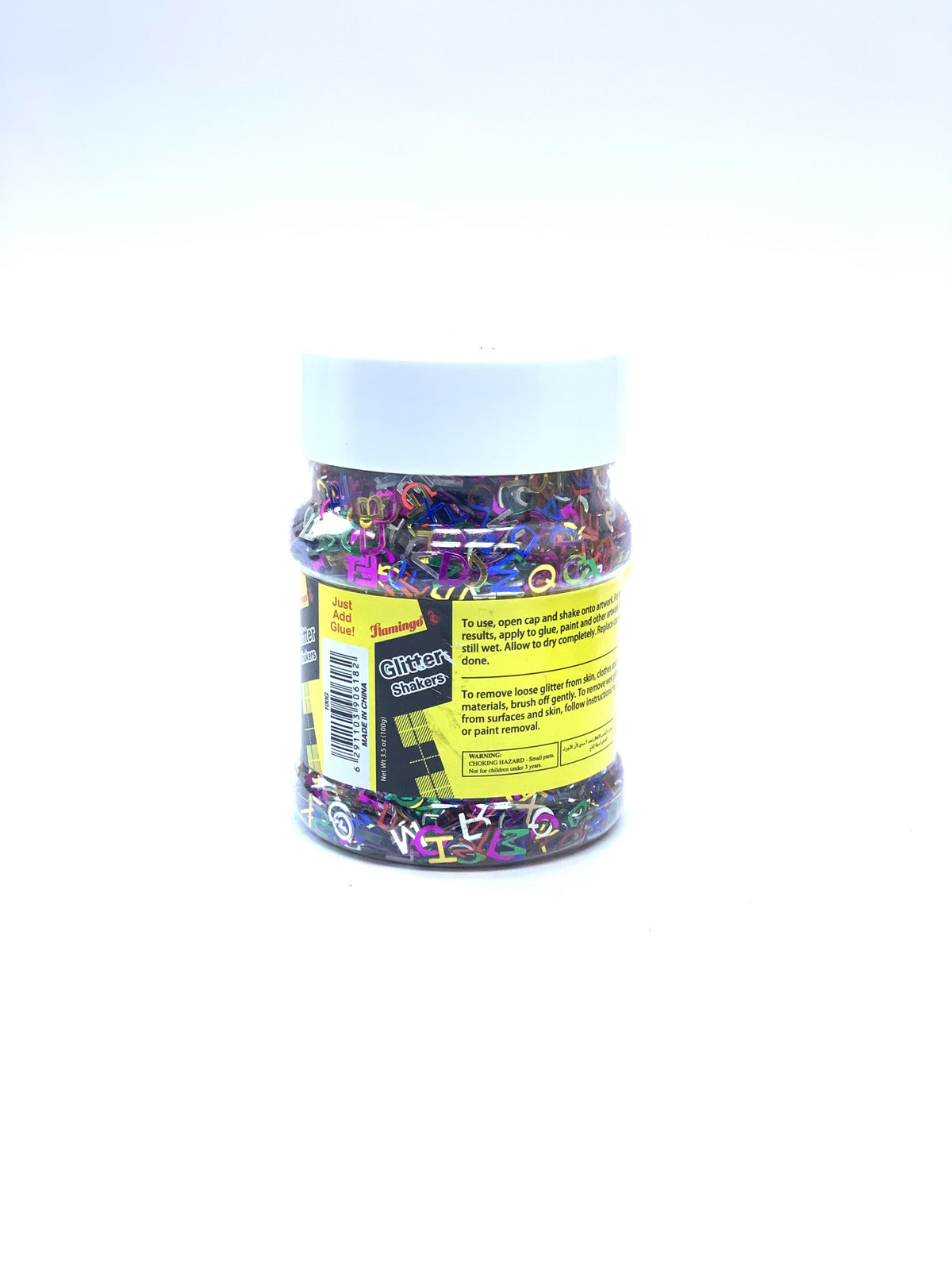 LETTER SHAKERS GLITER