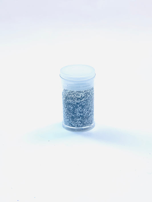 SILVE R  Craft Glitter for Slime Tumbler Arts, Cosmetic Glitter