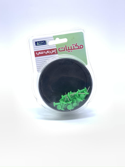 SBC PUSH PEN GREEN COLOR  WITH HOLDER
