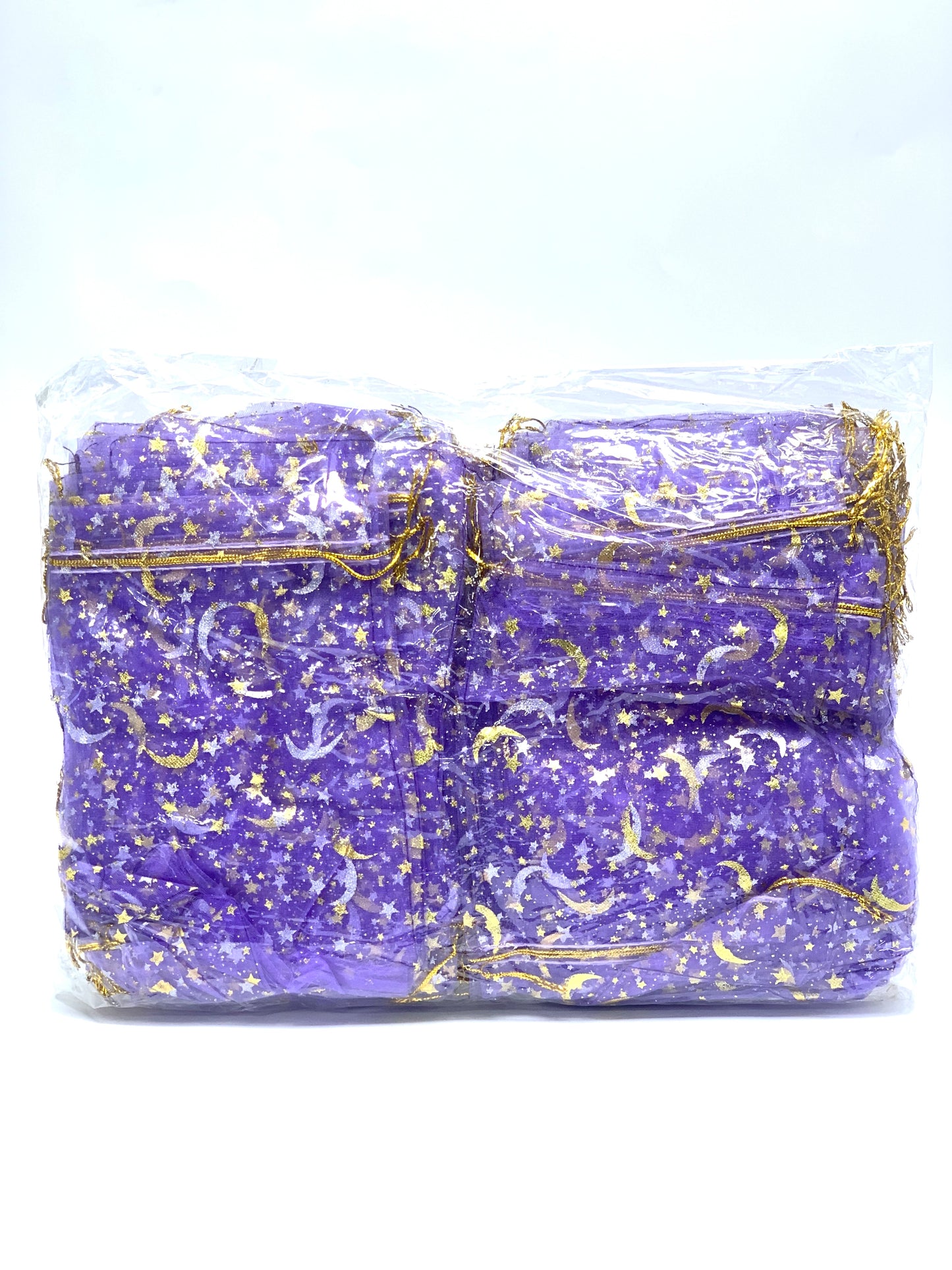 Transparent Organza Gift Bag purple 1x24 (10x8)cm