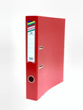 FIS صندوق ملفات ضيق لون احمر مقاس 21X29.7 سم