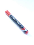 deli Think Bullet Tip Permanent Marker, Red