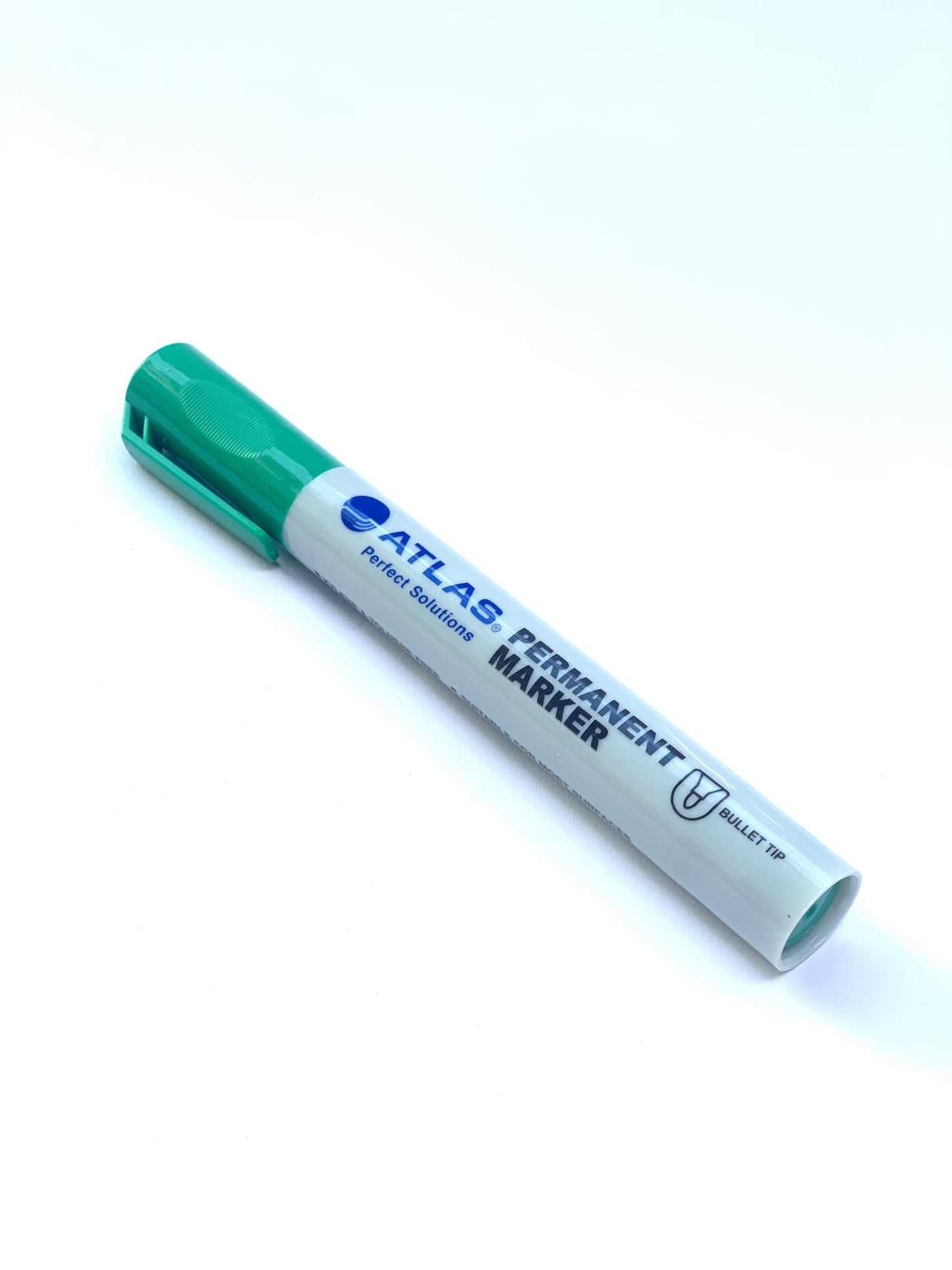 ATLAS GREEN PERMANENT MARKER BULLLET TIP