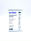 Maxi Whiteboard Marker Bullet tip Box of 10pc Black, Erasable Markers Great for Kids Adult Student, school, home, and office