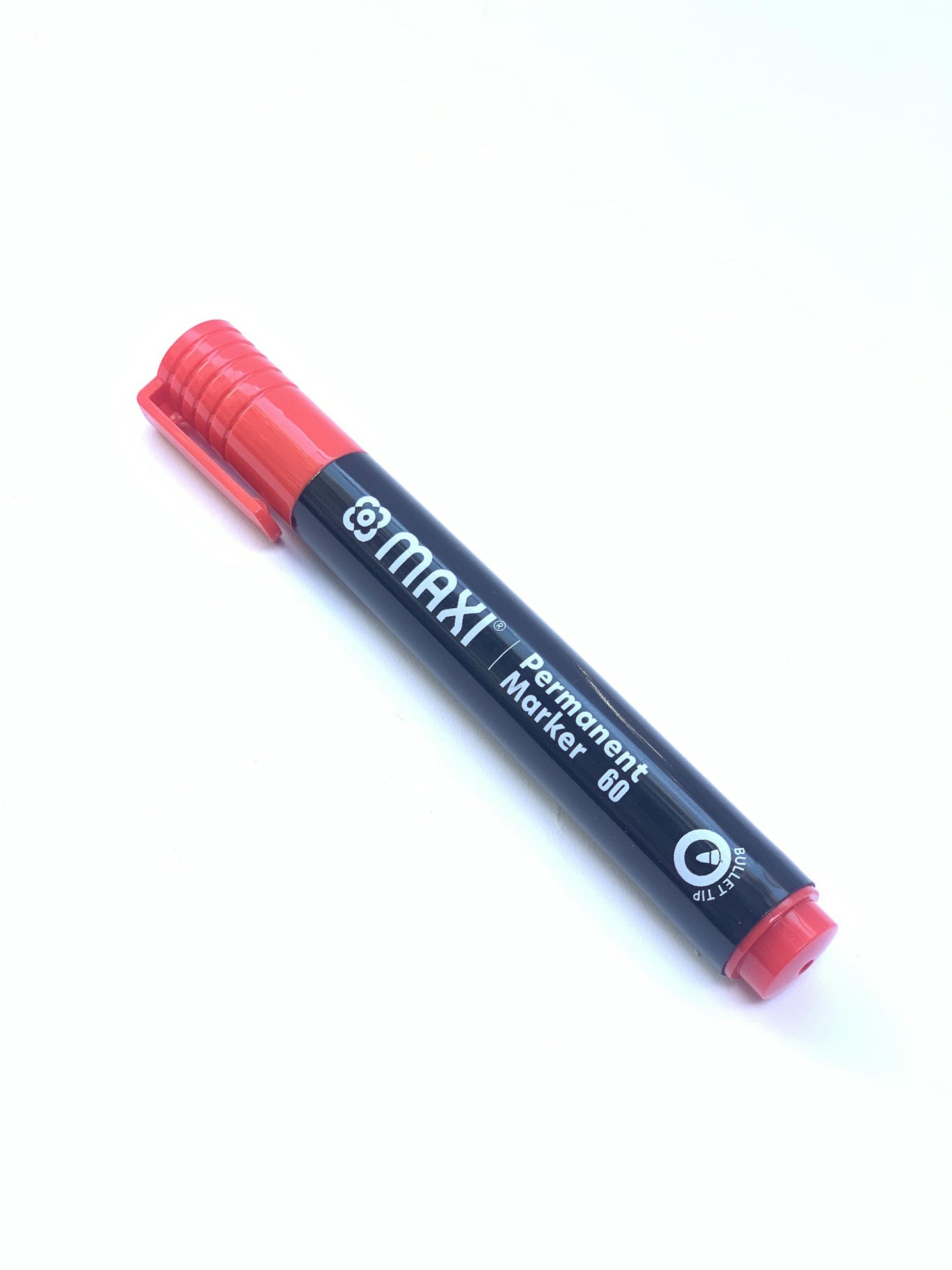 MAXI PERMANENT MARKER RED BULLET TIP