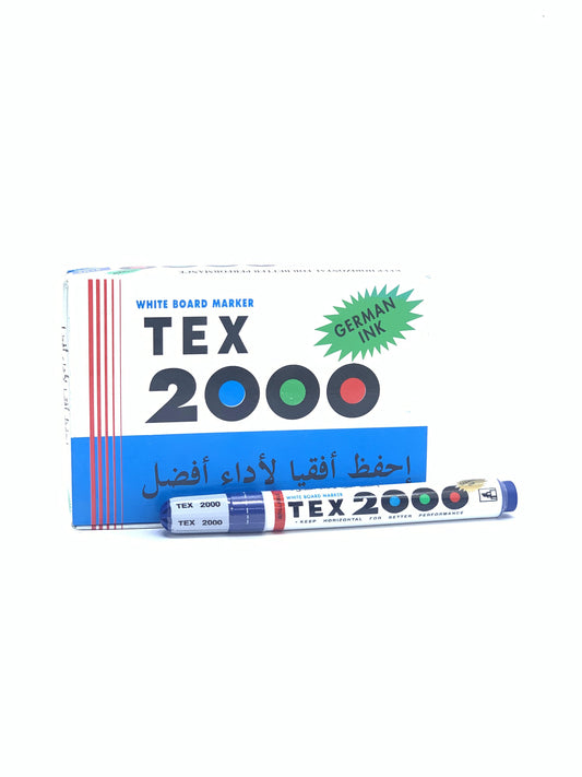 TEX WHITE BOARD MARKER 1X12