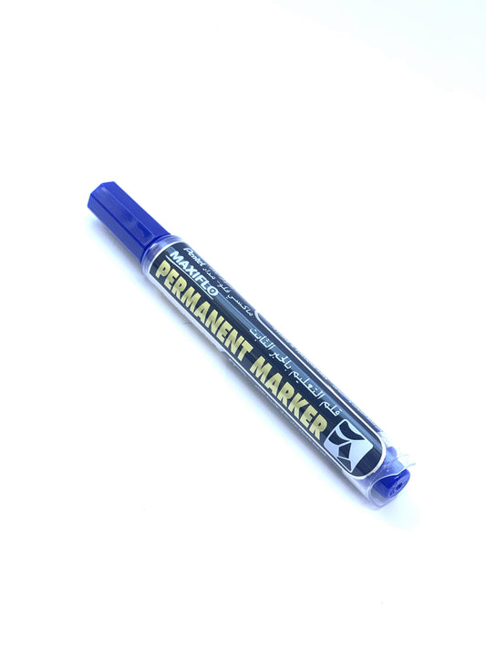 PENTAL MAXIFLO PERMANENT MARKER BLUE CHIESEL TIP