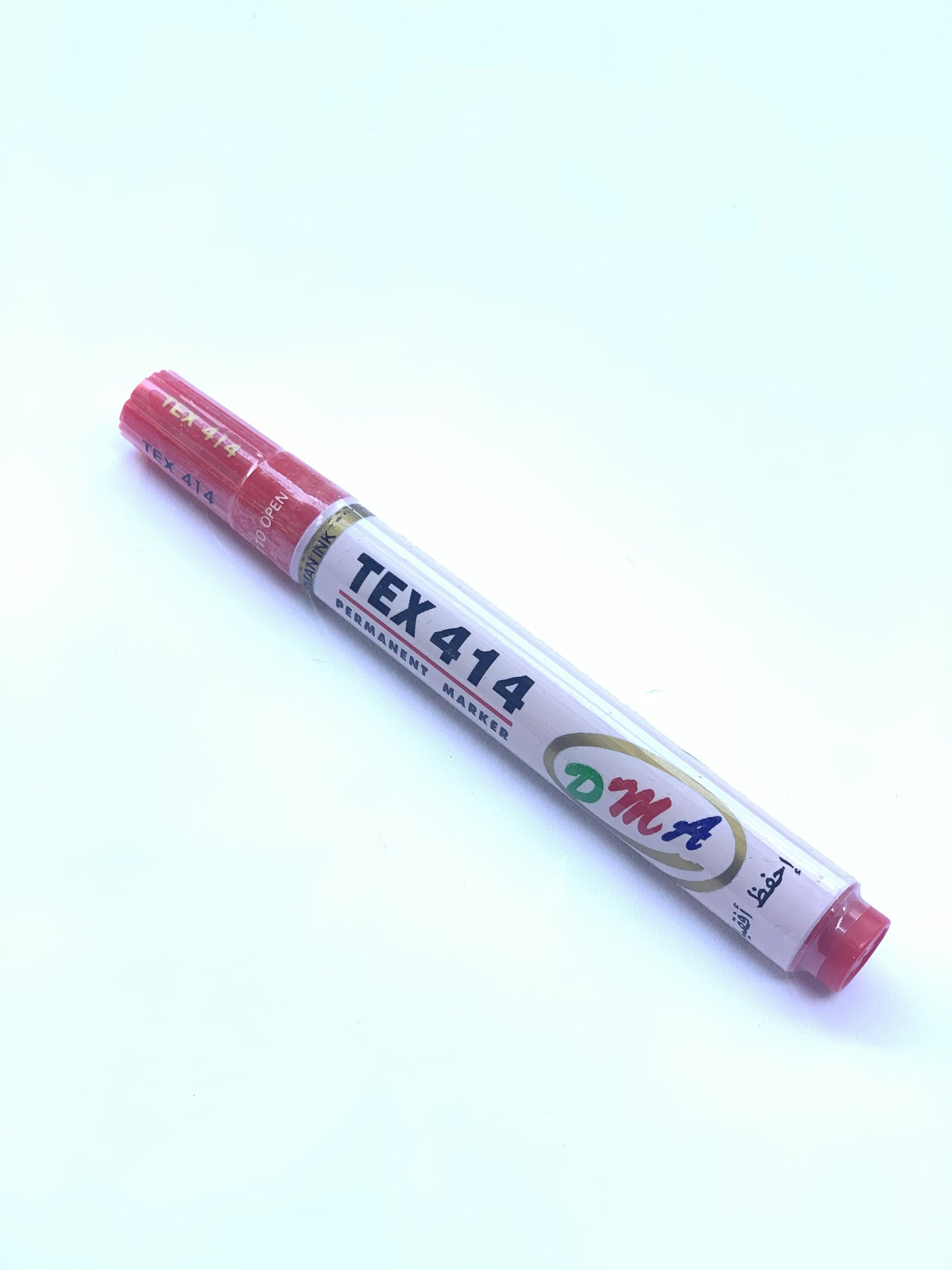 TEX 414 PERMANENT MARKER RED BULLET TIP