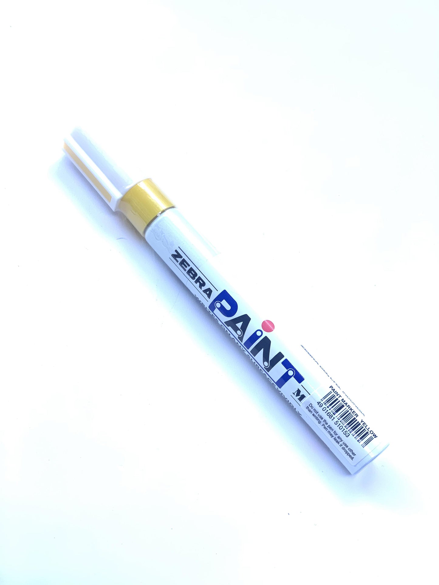 ZEBRA PAINT MARKER  (YELLOW )