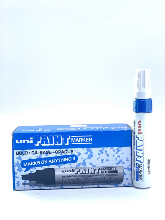 UNI PAINT MARKER 1X6 (PX -30 ) BLUE