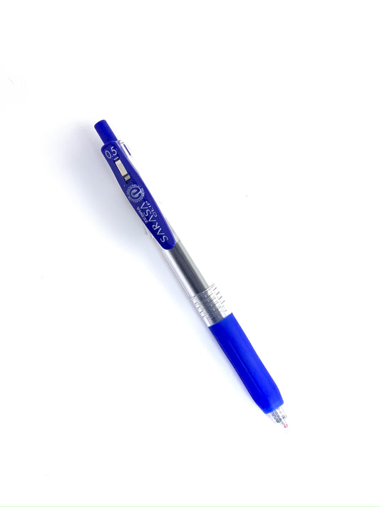 قلم زيبرا ساراسا كليب الأزرق