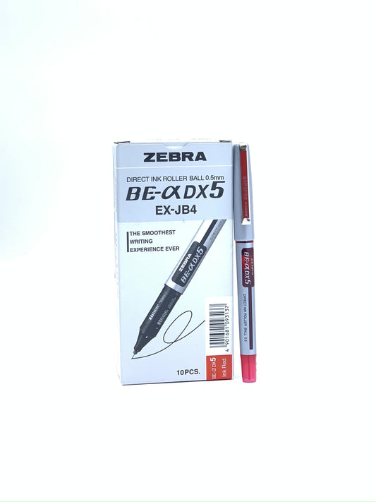ZEBRA BE & DX 5 (1X12 ) RED 0.5MM