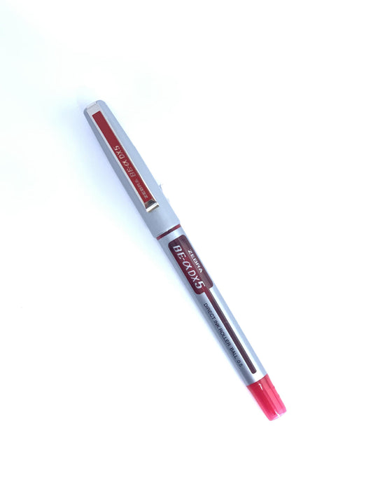 ZEBRA BE & DX 5     RED 0.5MM