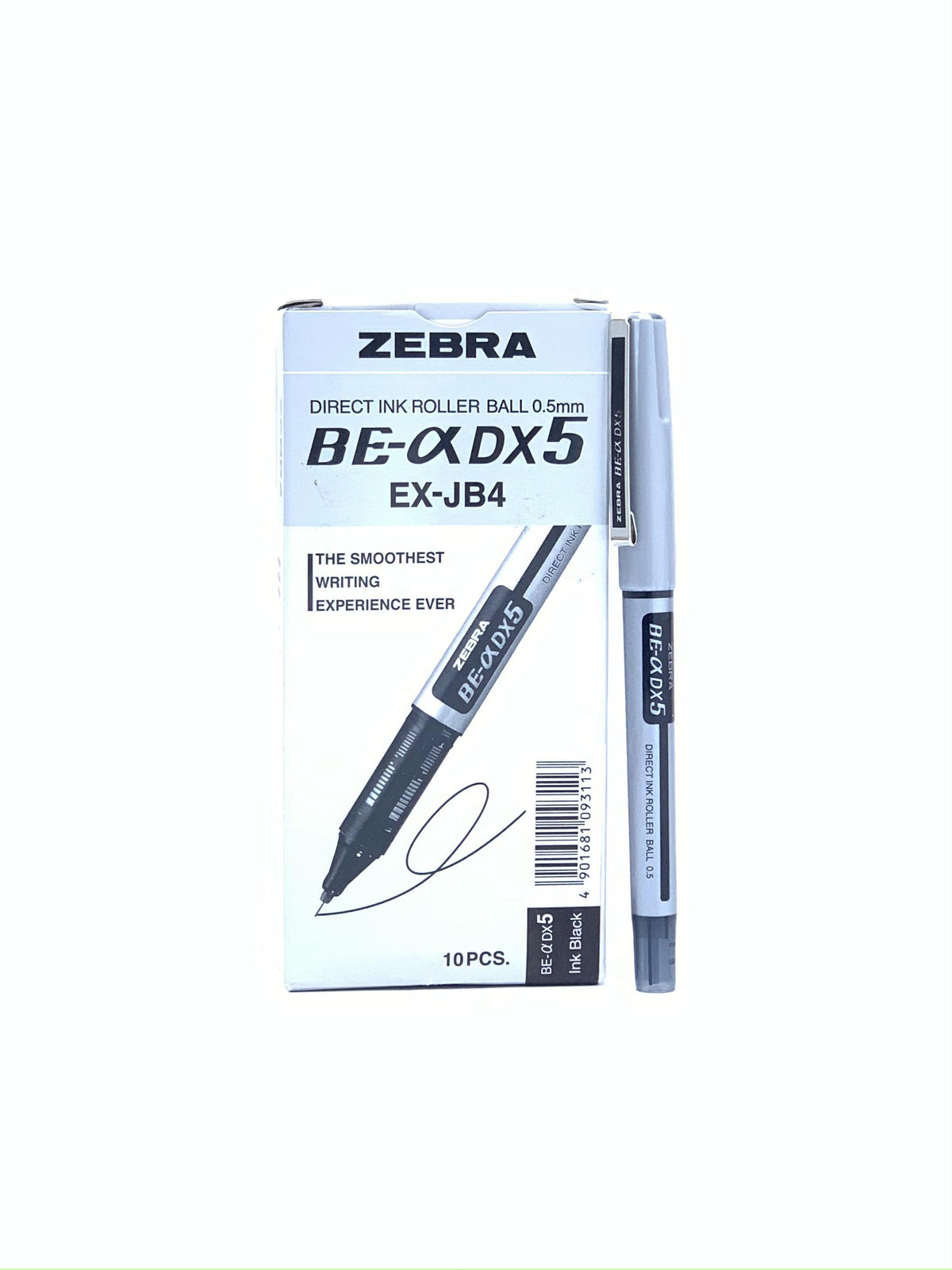 زيبرا BE &amp; DX 5 (1X10) أسود 0.5 ملم