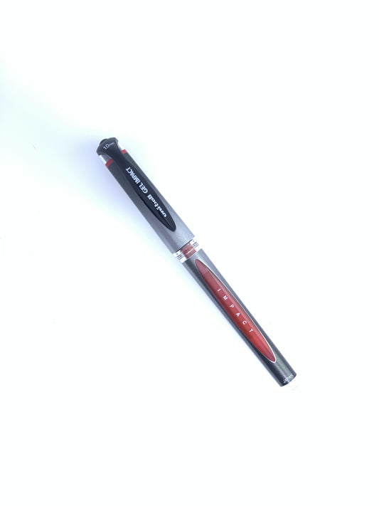 Uni-ball Gel Impact Broad Pen 1.0 MM  Red