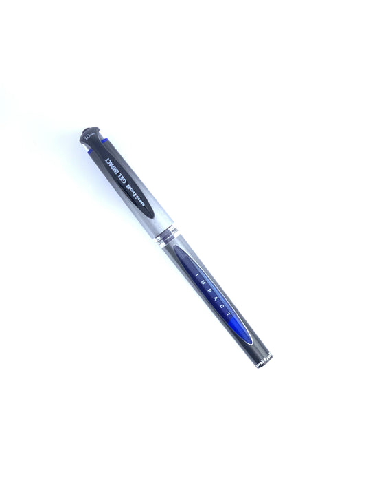 Uni-ball Gel Impact Broad Pen 1.0 MM  Blue
