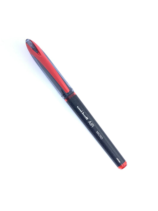 Uni-Ball AIR Micro - 0.5mm Fine Rollerball - red