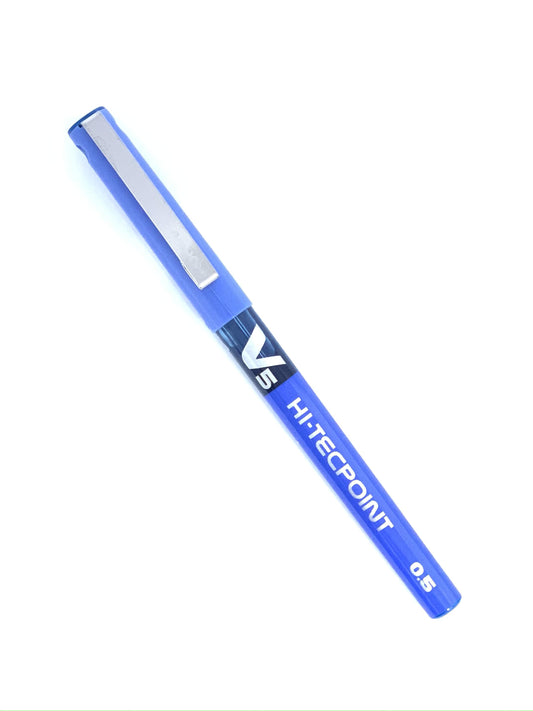 Pilot BX-V5-4L V5 Hi-Techpoint Roller Ball Pen Blue