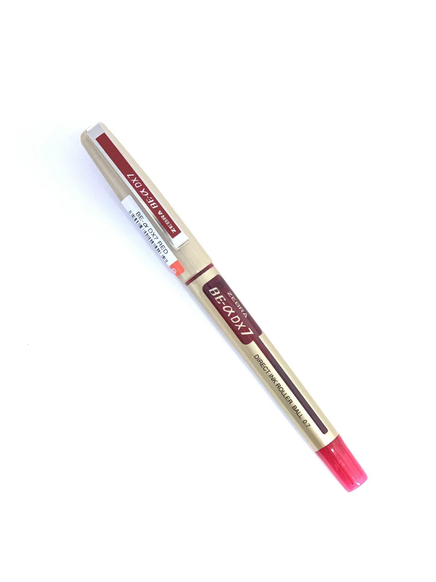 ZEBRA BE-DX 7 0.7MM RED INK ROLLER BALL PEN