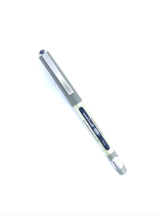 uni ball eye fine black pen