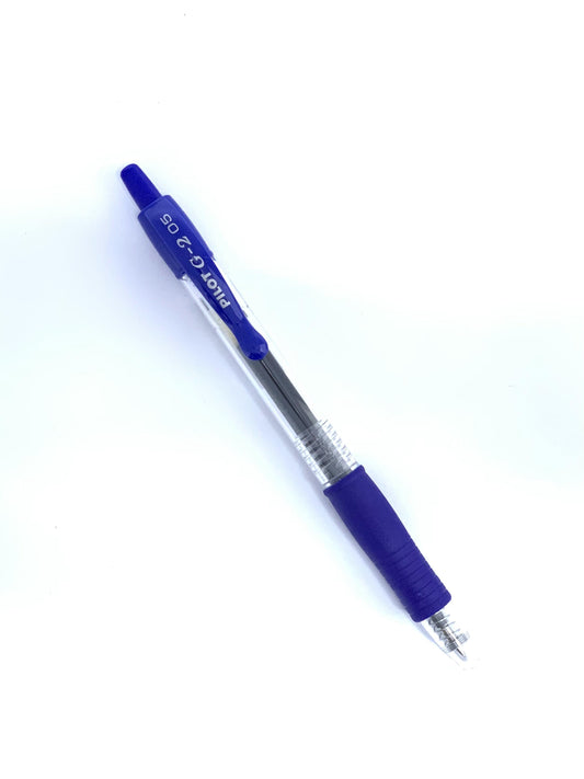 PILOT G-2 ROLLER BALL PEN BLUE