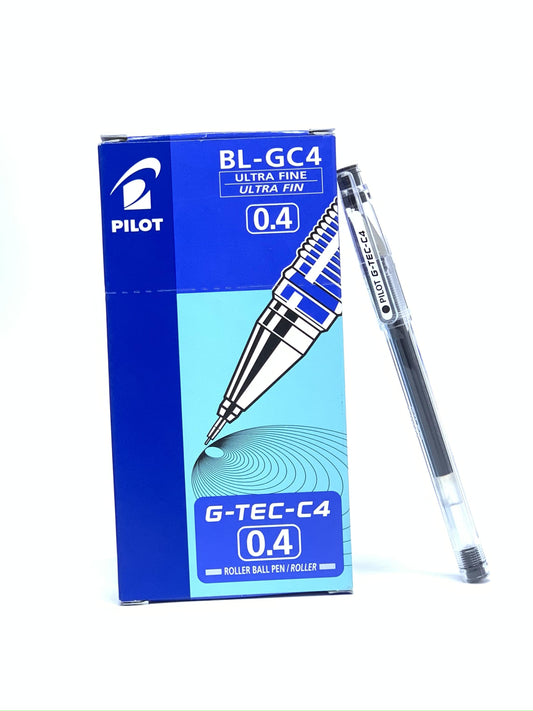 PILOT BL-GC4 0.4MM ROLLER BALL PEN PACK OF 12