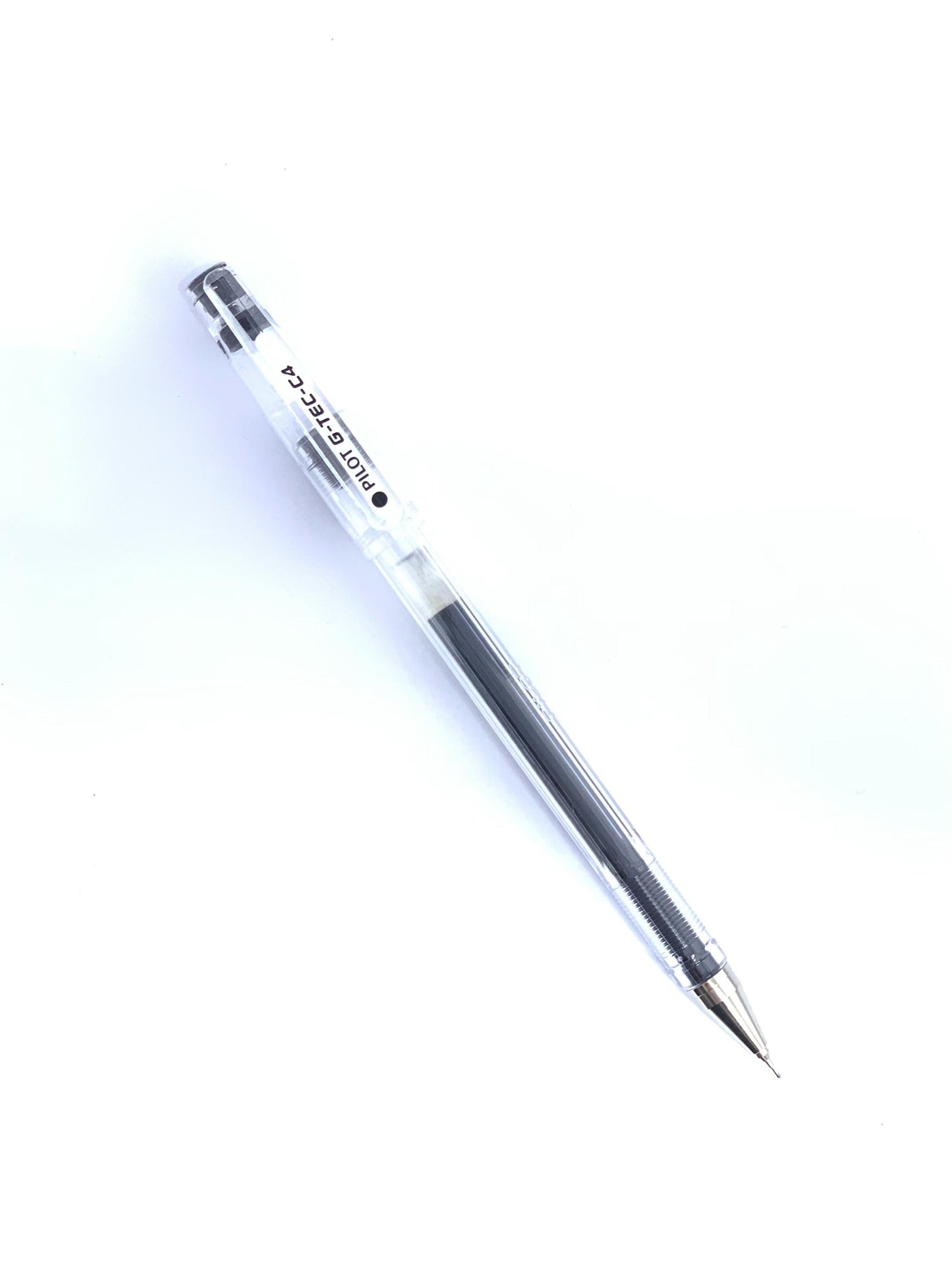 Pilot G-Tec Roller Ball Pen, 0.4mm Tip Size, Black