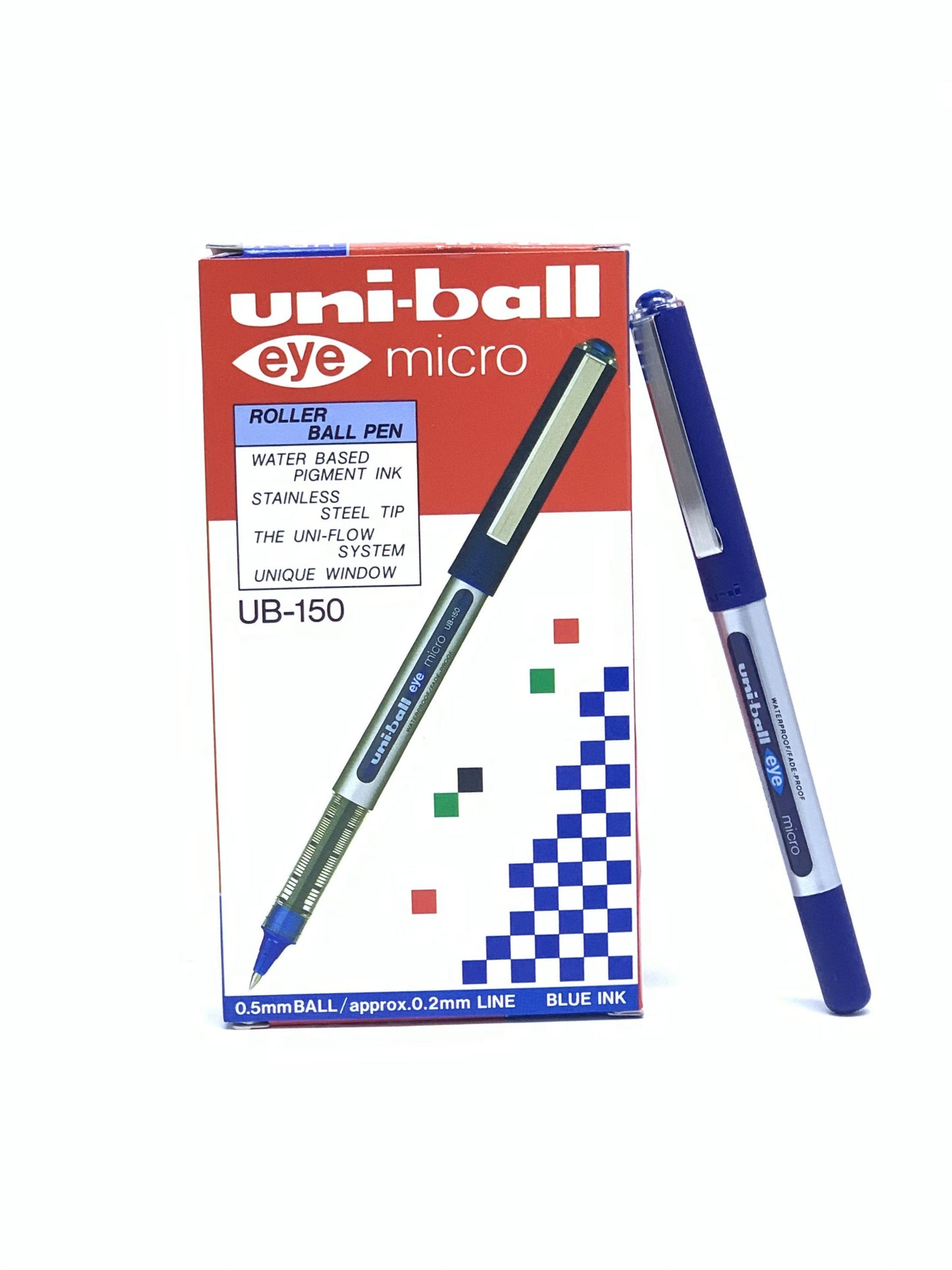 UNI BALL EYE MICRO UB-150 BLUE PACK OF 12