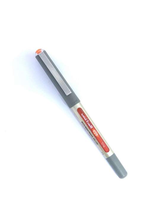 UNI BALL EYE FINE ORANGE COLOUR PEN