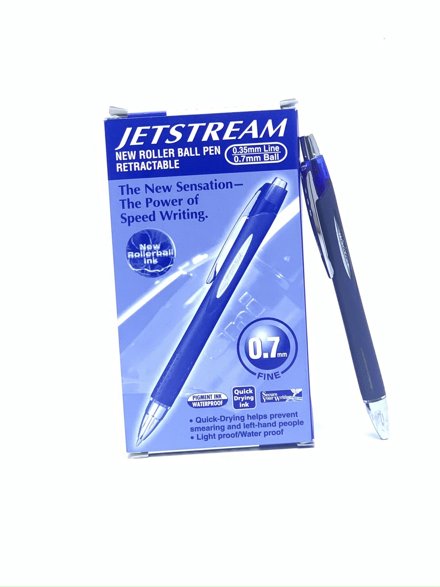 JETSTREAM INK ROLLER PEN 0.7  BLUE PACK OF 12