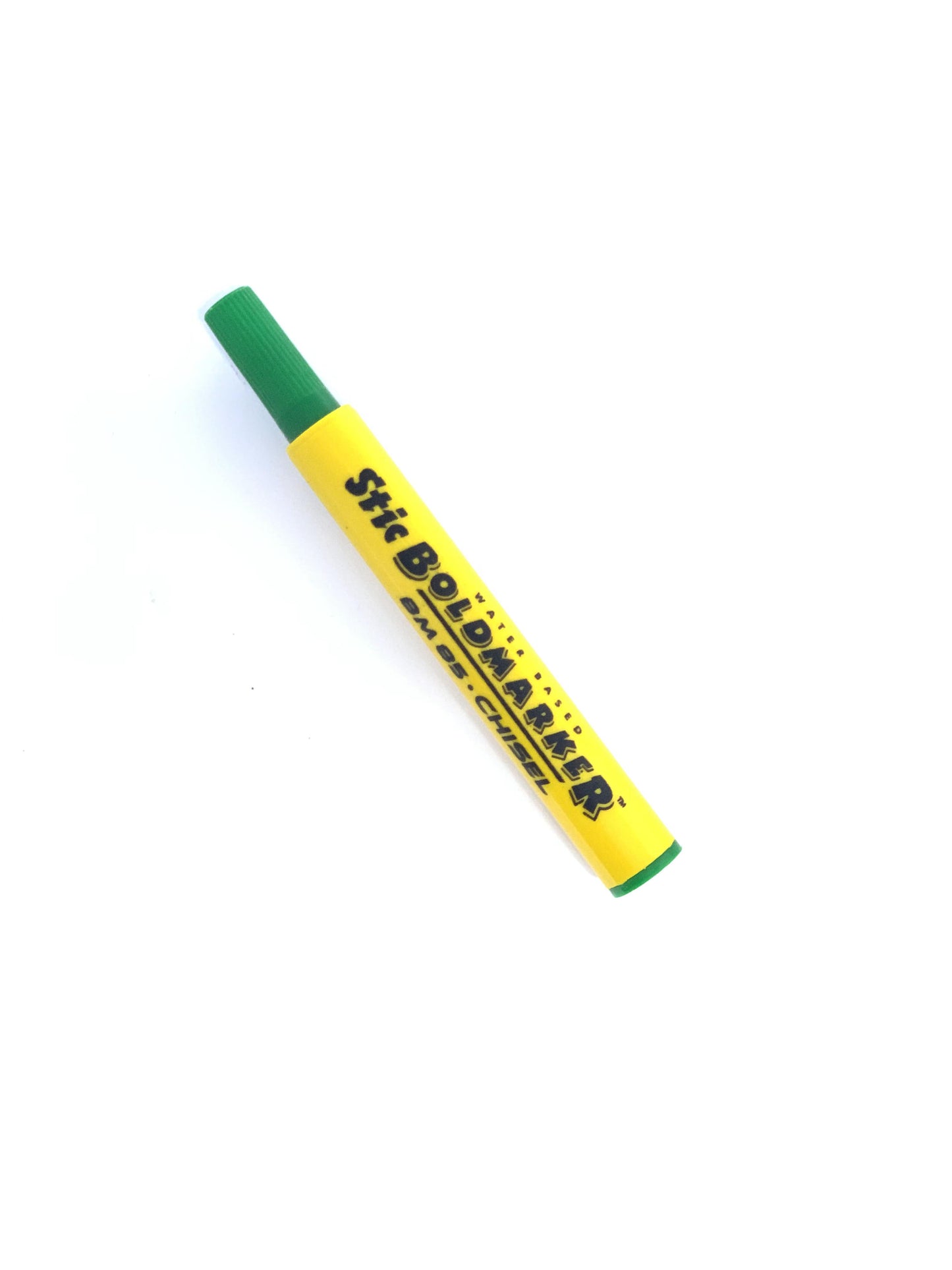 STIC BOLD MARKER WATER BASED CHISEL GREEN