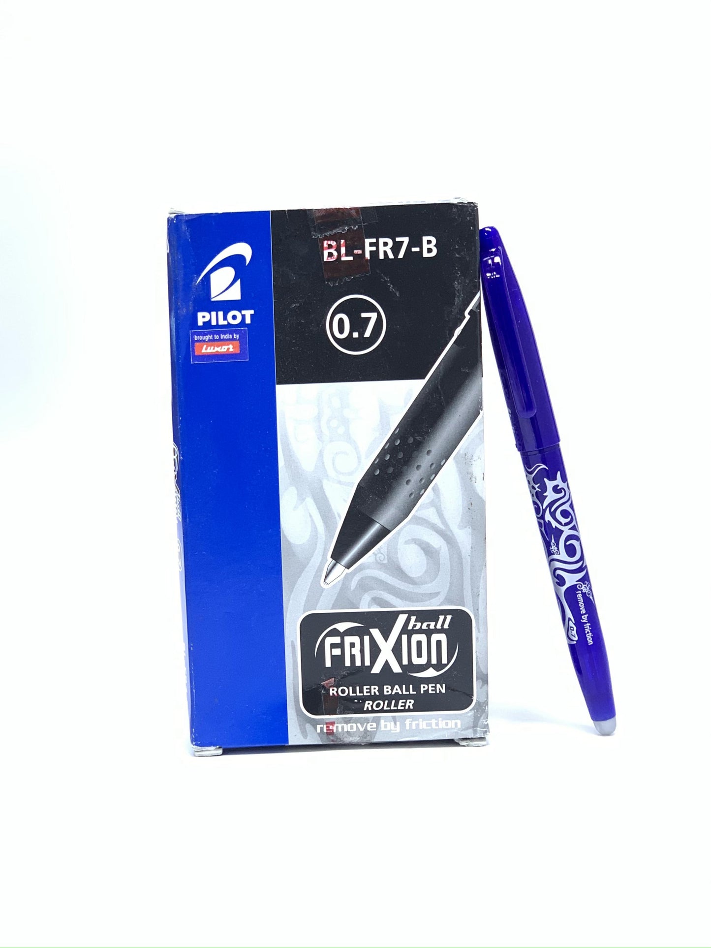 Pilot Pen Frixion Erasable Rollerball Pen blue pack of 12