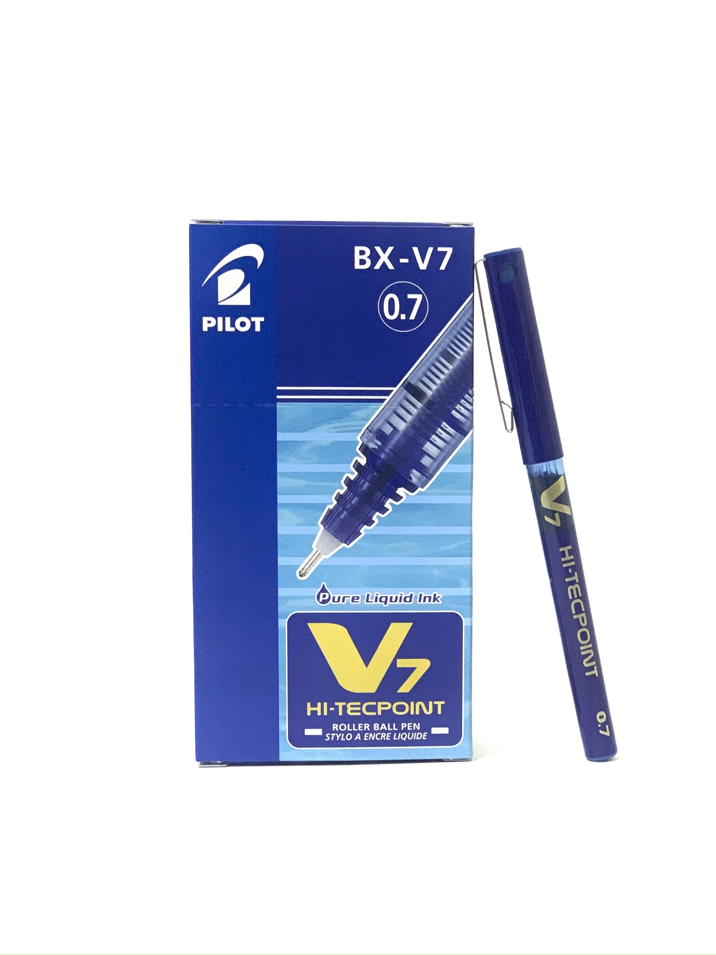 بايلوت BX- V7 0.7 قلم حبر أزرق