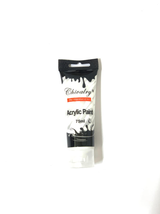 WHITE ACRYLIC PAINT 75ML