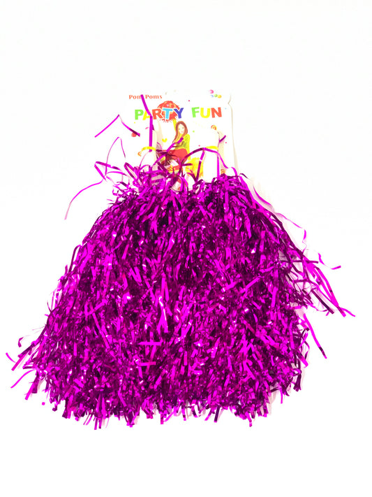POM POM METALLIC PINK