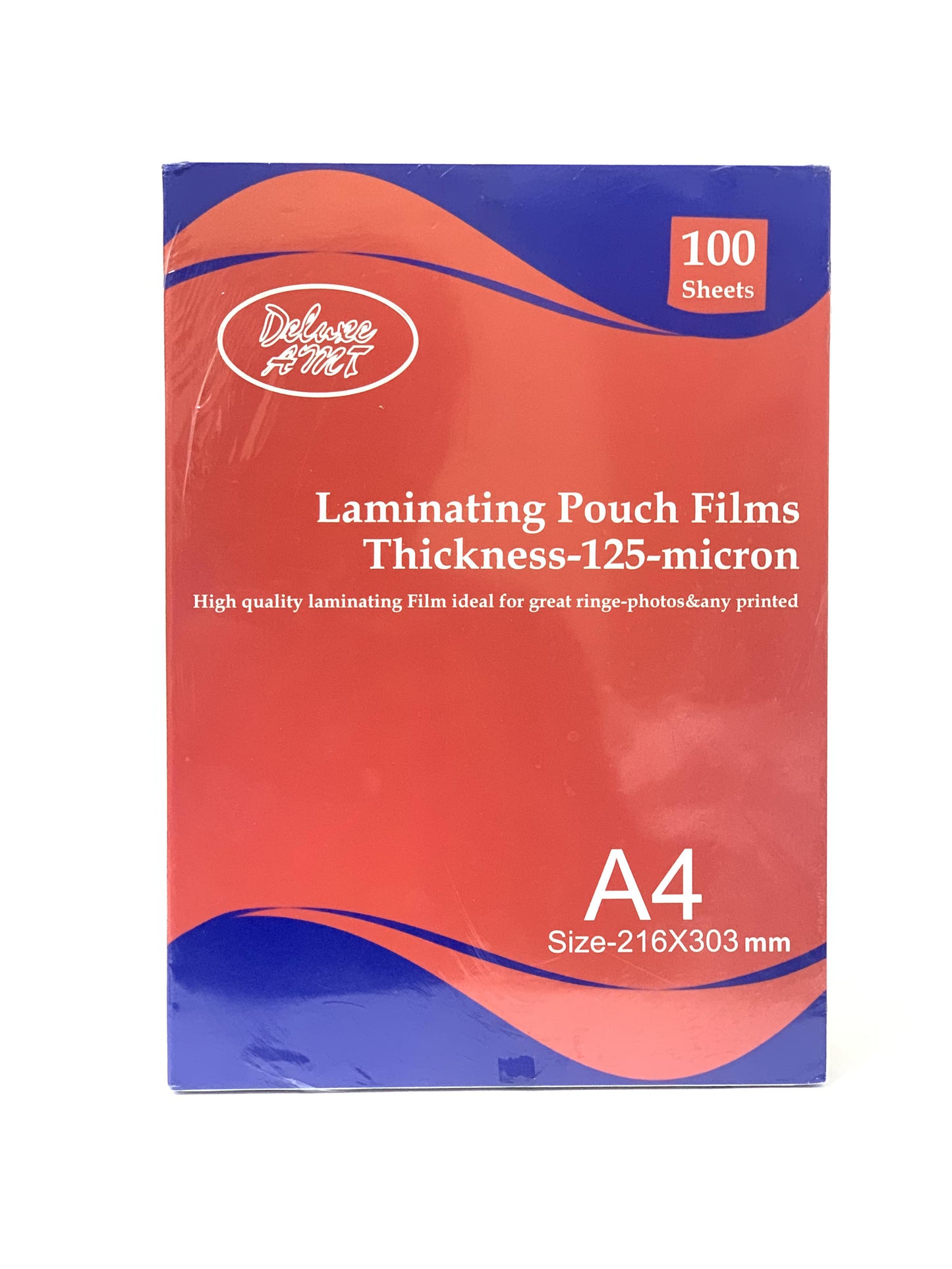 Deluxe AMT A4 Lamination Pouch Film 125 Mic