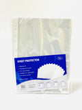 DELUXE AMT SHEET PROTECTOR 40 MICRON  100PCS