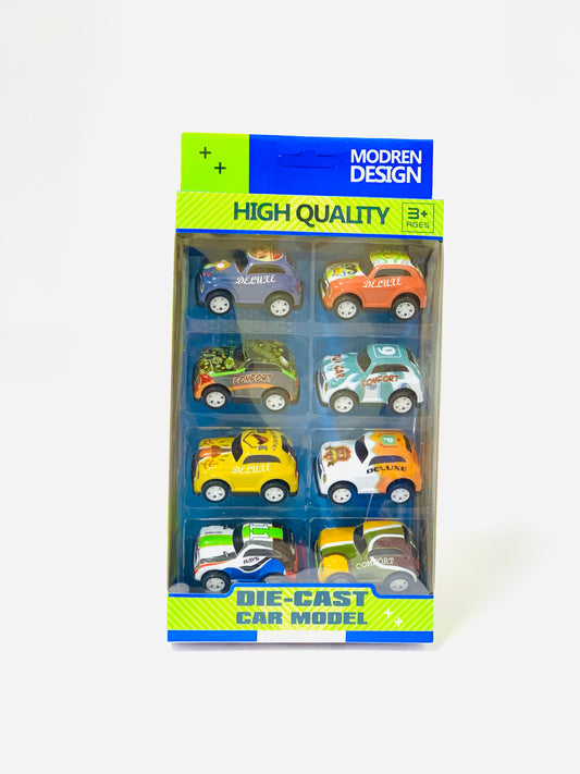 MODREN DESIGN HIGH QUALITY CARS PACK 8PCS