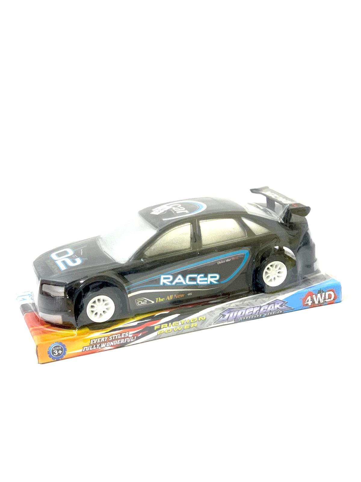 02 RACING SUPER CAR BLACK