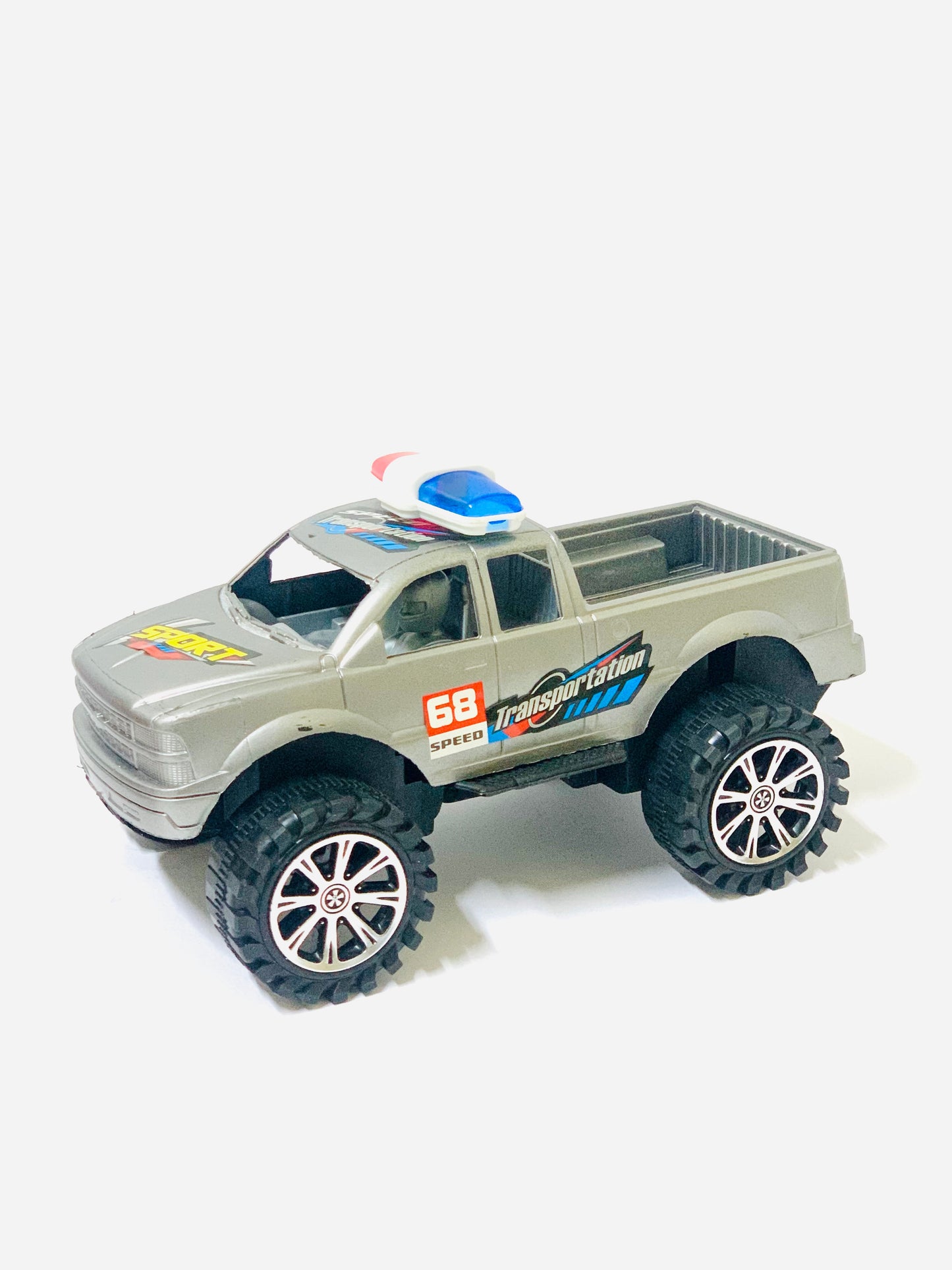 68 TRANSPORTATION  PICKUP TRUCK GRAY