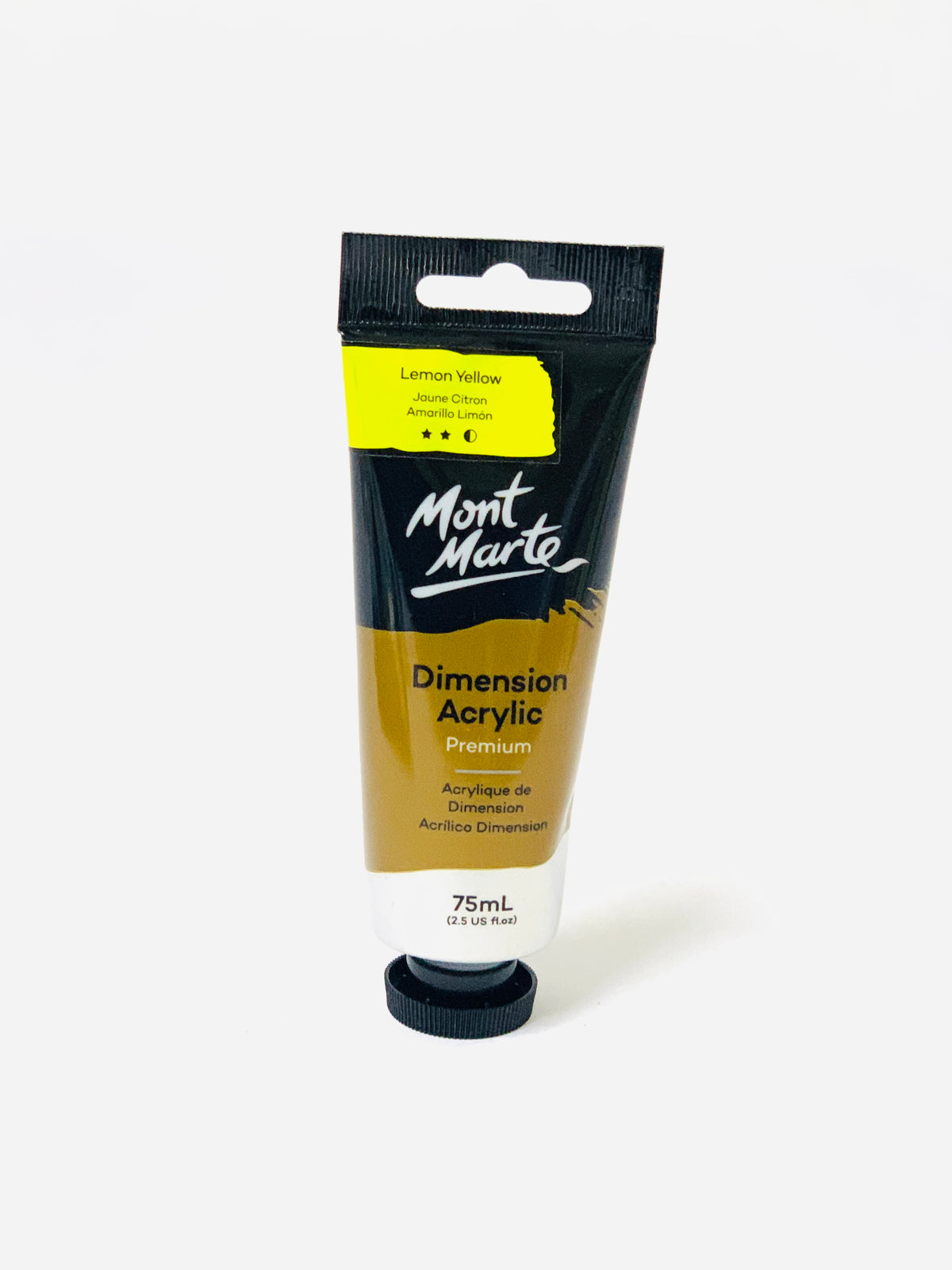 MONT MARTE DIMENSION ACRYLIC PRIMIUM LEMON YELLOW 75ML