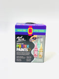 MONT MARTE  METALLIC POSTER PAINTS 6X60ML 2.0US FL.ZO