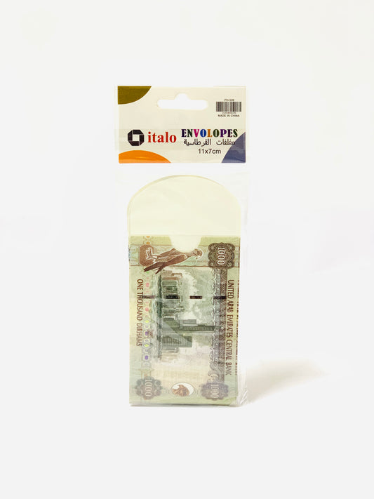 ONE THOUSOND ITALO ENVOLOPES 11 X 7CM