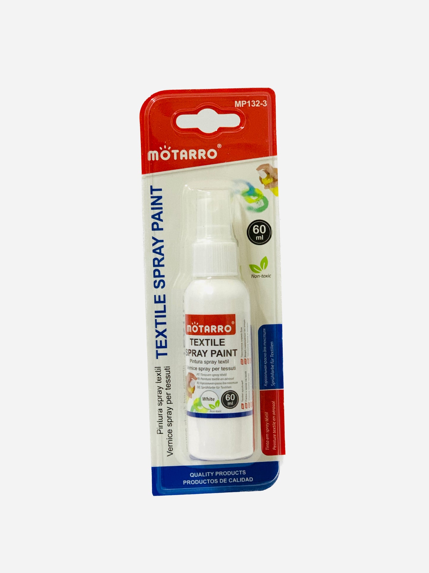 MOTARRO TEXTILE SPRAY PAINT WHITE